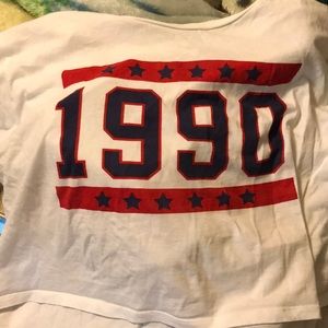 A H&M crop fairly used